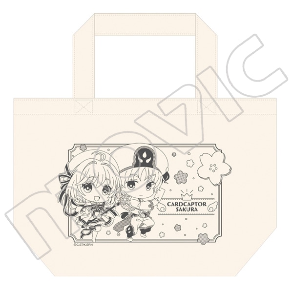 ミニトートバッグ さくら&小狼