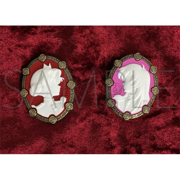 少女革命ウテナ カメオ風ブローチセット（ウテナ・アンシー）