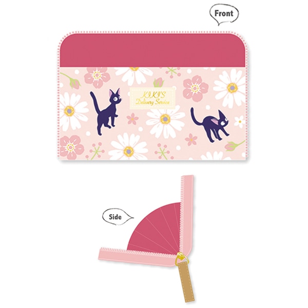 魔女の宅急便 カードケース フラワー柄