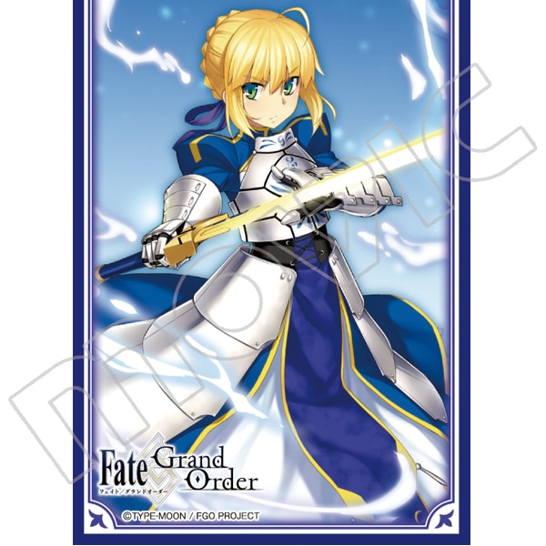 きゃらスリーブコレクション　マットシリーズ　Fate/Grand Order　セイバー/アルトリア・ペンドラゴン（イラスト：無望菜志）(N0.MT318)