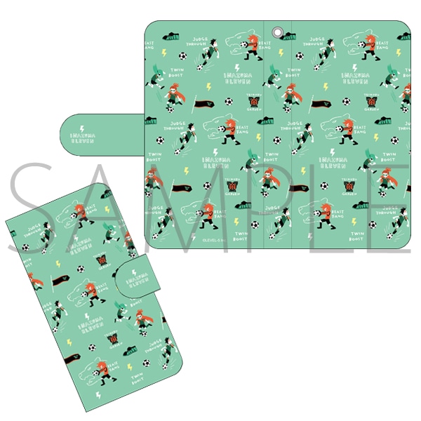 手帳型スマホケース　(帝国学園)