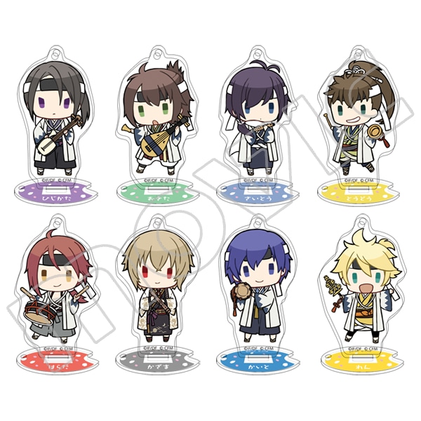 おとめいと&times;れんかいと スタンド付きアクリルキーホルダーコレクション 薄桜鬼&times;おとめいと&times;れんかいと