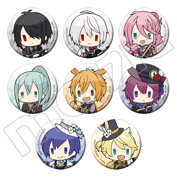 おとめいと&times;れんかいと キャラバッジコレクション 白と黒のアリス&times;おとめいと&times;れんかいと