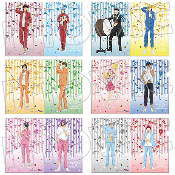 黒子のバスケ クリアファイルコレクション 体育祭