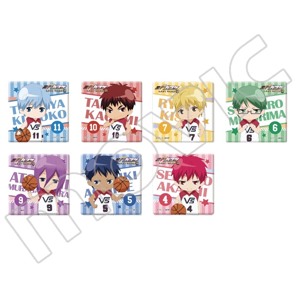 LAST GAME キャラバッジコレクション 正方形