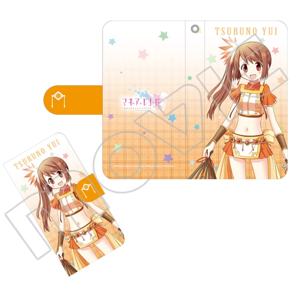 手帳型スマートフォンケース 由比鶴乃