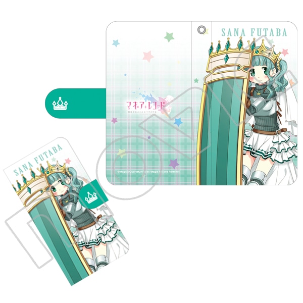 手帳型スマートフォンケース 二葉さな