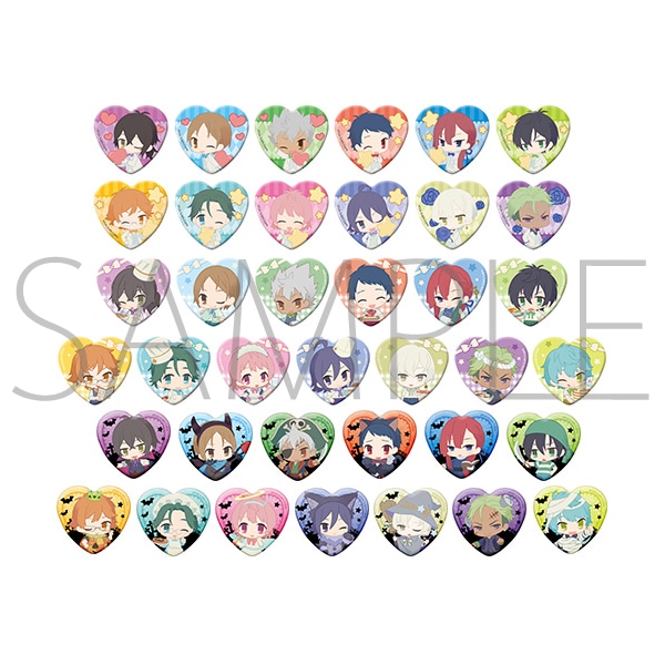 KING OF PRISM -PRIDE the HERO- ハート型缶バッジコレクション