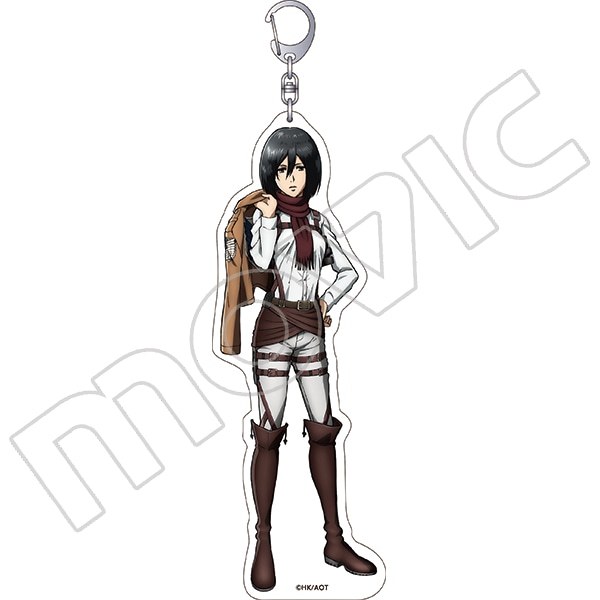 進撃の巨人 アクリルキーホルダー ミカサ