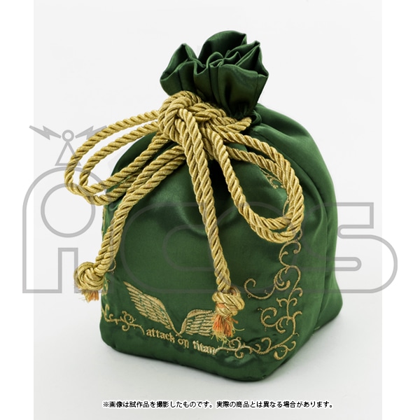 進撃の巨人 巾着ポーチ