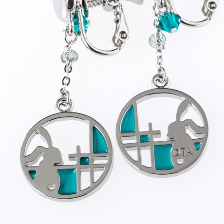 ツキウタ。 イヤリング/6月:水無月 涙