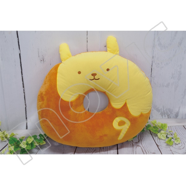 ツキウサドーナツぬいぐるみクッション/9月