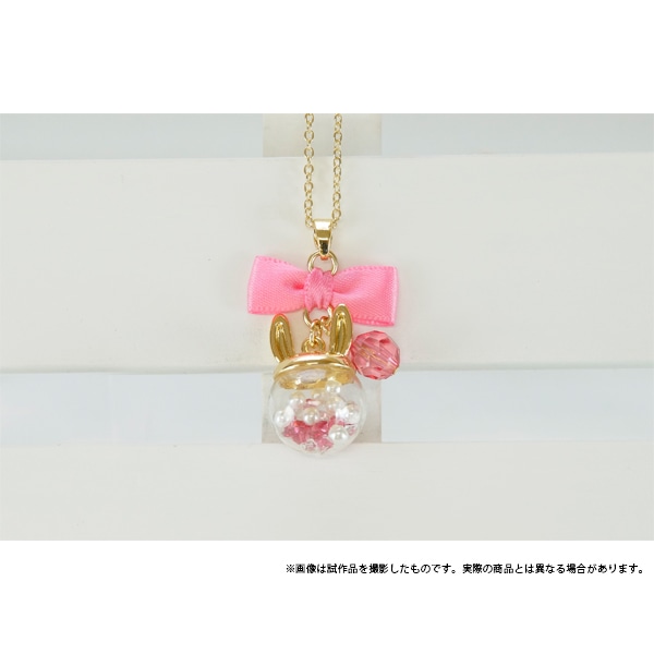 ツキウタ。 ウサ耳ドームネックレス C:2月
