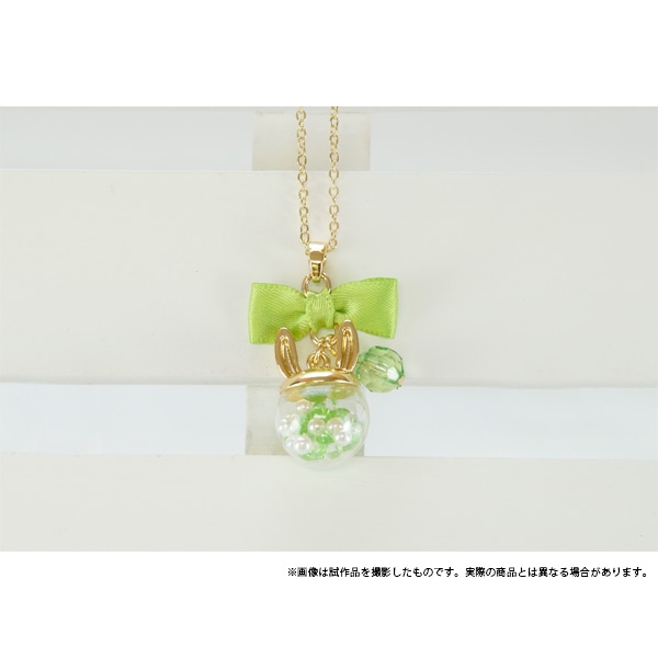 ツキウタ。 ウサ耳ドームネックレス D:3月