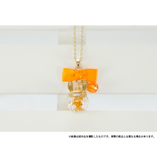 ツキウタ。 ウサ耳ドームネックレス E:4月