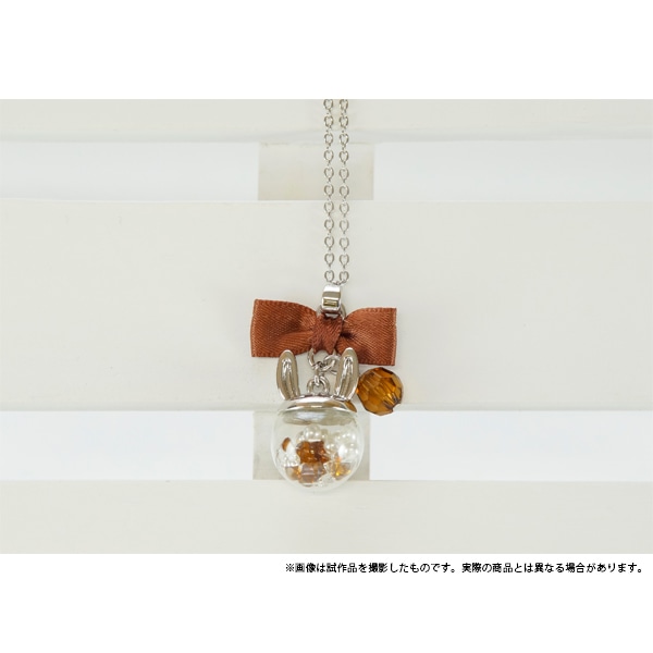 ツキウタ。 ウサ耳ドームネックレス K:10月