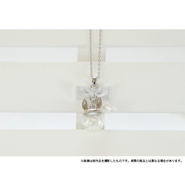 ツキウタ。 ウサ耳ドームネックレス L:11月