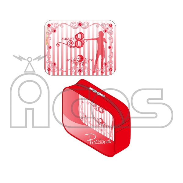 ツキウタ。クリアポーチ 葉月陽