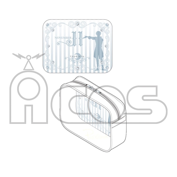 ツキウタ。クリアポーチ 霜月隼