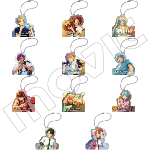 アクリルキーホルダーコレクション Idol School Days Vol2 Ver.C