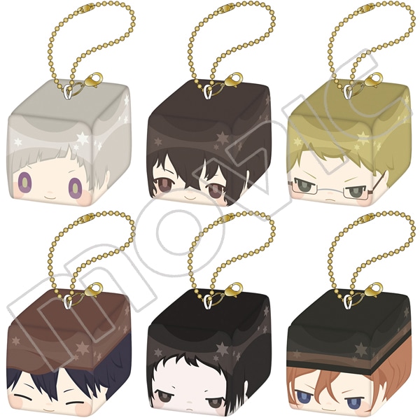 ぬいぐるみキーホルダーコレクション FACE CUBE