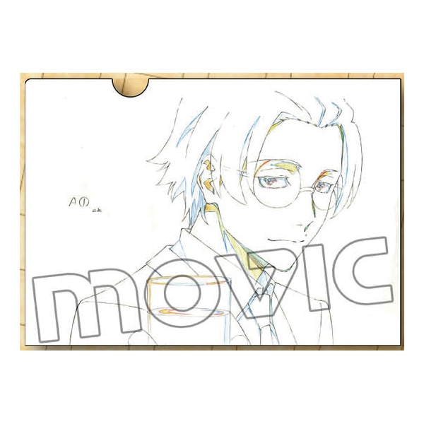 原画クリアファイル/坂口(黒の時代)