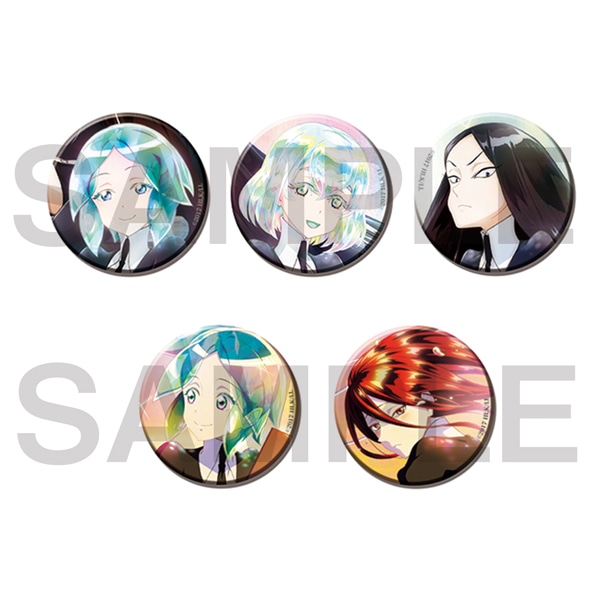 宝石の国　57mm缶ミラー　5種セット