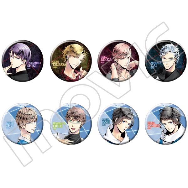 SQ キャラバッジコレクション 等身イラスト、SQ