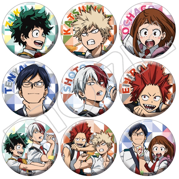 僕のヒーローアカデミア キャラバッジコレクション