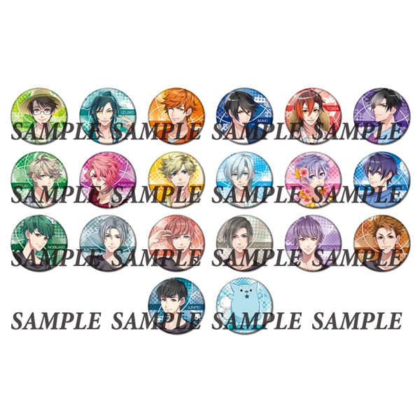 AGF2017 劇団アルタイル キャラバッジコレクション(3個セット)