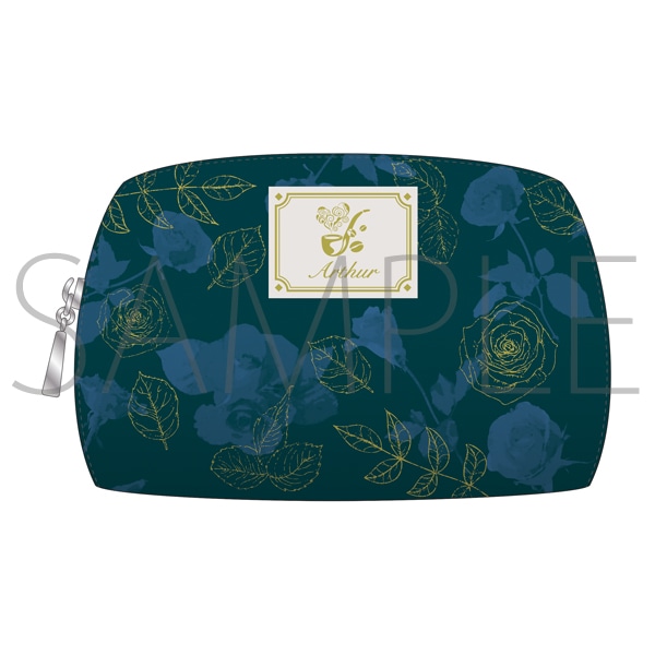 イケメンヴァンパイア◆偉人たちと恋の誘惑 缶バッジ付きポーチ アーサー・コナン・ドイル