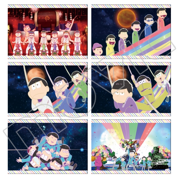 おそ松さん ポストカードセット A