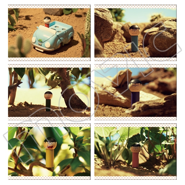 おそ松さん ポストカードセット B