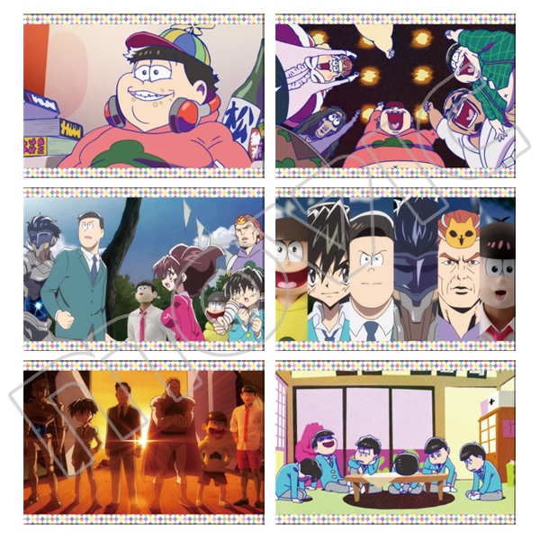 おそ松さん ポストカードセット C