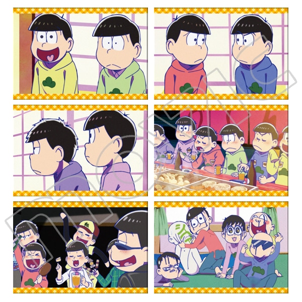 おそ松さん ポストカードセット D