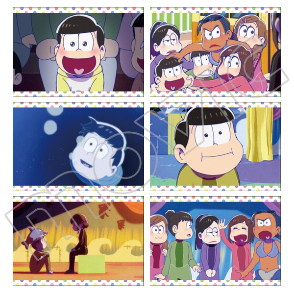 おそ松さん ポストカードセット K