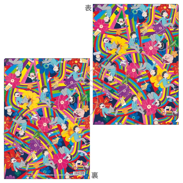 おそ松さん クリアファイル テキスタイル