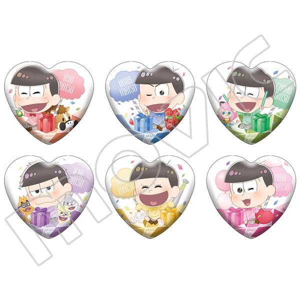 キャラバッジコレクション パルフェ(パーティー)