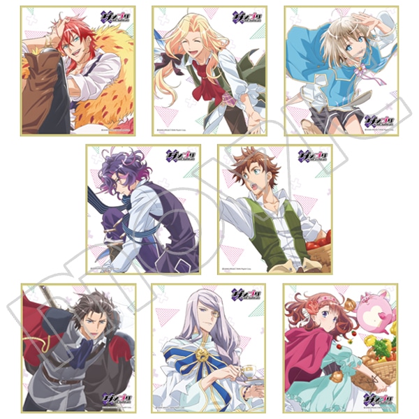 ダメプリANIME CARAVAN ミニ色紙コレクション