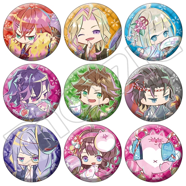 DAME&times;PRINCE キャラバッジコレクション おまつりVer.