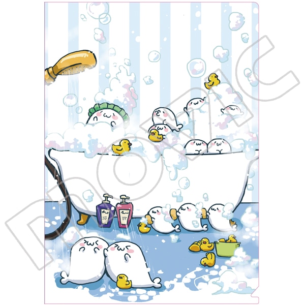 クリアファイル お風呂