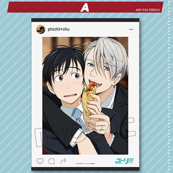 ユーリ!!! on ICE ミニクリアポスターA