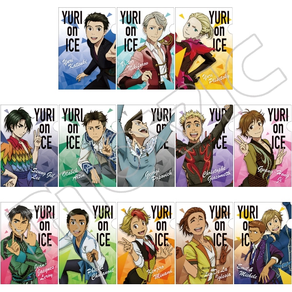 ユーリ!!! on ICE ミニクリアファイルコレクション