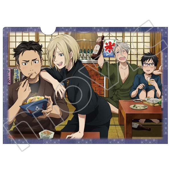 ユーリ!!! on ICE クリアファイル どんぶり(PASHセレクション)