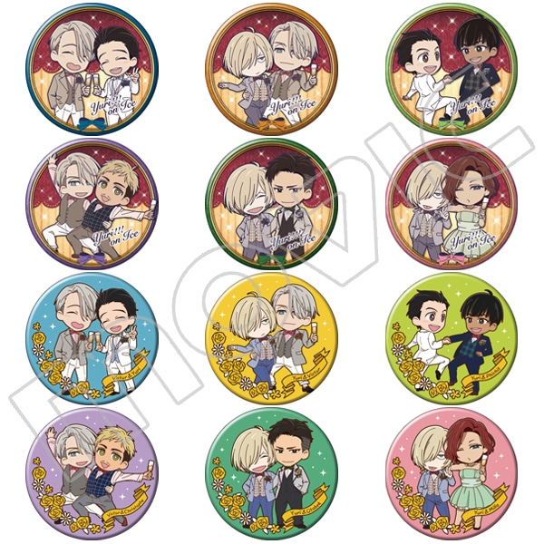 ユーリ!!! on ICE キャラバッジコレクション パーティー