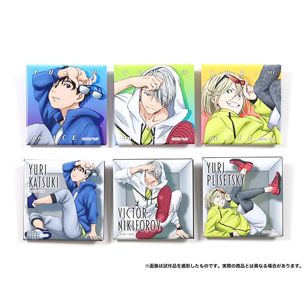 ユーリ!!! on ICE キャラバッジコレクション cube
