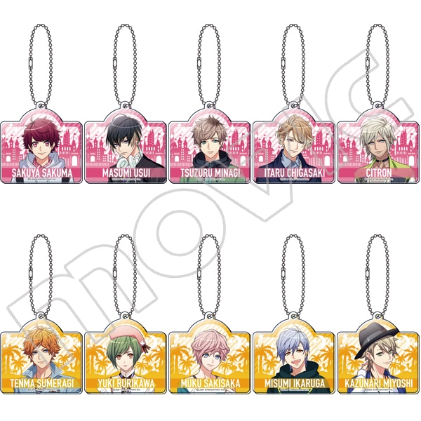 A3! アクリルキーホルダーコレクション 春組&夏組