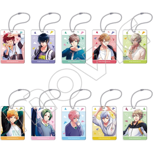 A3! アクリルキーホルダーコレクションVol.2 春組&夏組（稽古着）