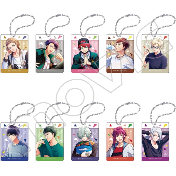 A3! アクリルキーホルダーコレクションVol.2 秋組&冬組（稽古着）