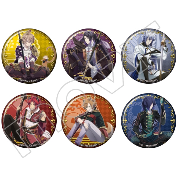 戦刻ナイトブラッド キャラバッジコレクション 着物/描き下ろし